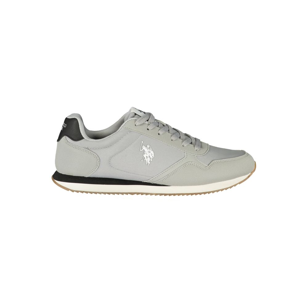 U.S. POLO ASSN. Grauer Sneaker aus Polyurethan für Herren