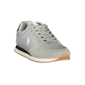 U.S. POLO ASSN. Grauer Sneaker aus Polyurethan für Herren