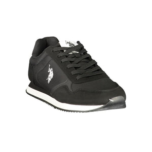U.S. POLO ASSN. Schwarze Sportschuhe aus Polyester