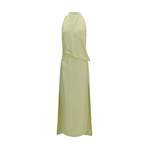 Max Mara Zweifarbige Viskose-Freizeitkleid