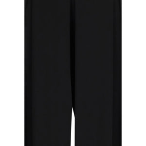 Max Mara Pure Schwarze Freizeithose aus Viskose