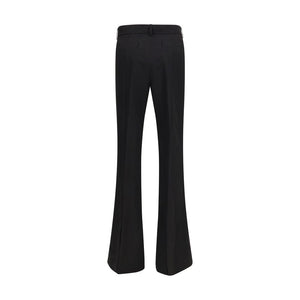 Max Mara Schwarze Viskose Schlaghose