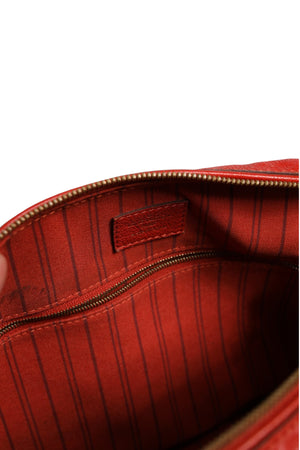 Louis Vuitton Rote Monogram Empreinte Speedy Bandouliere 30