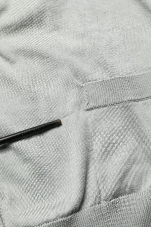 Dolce & Gabbana Grüner Cardigan-Pullover mit durchgehender Knopfleiste und langen Ärmeln