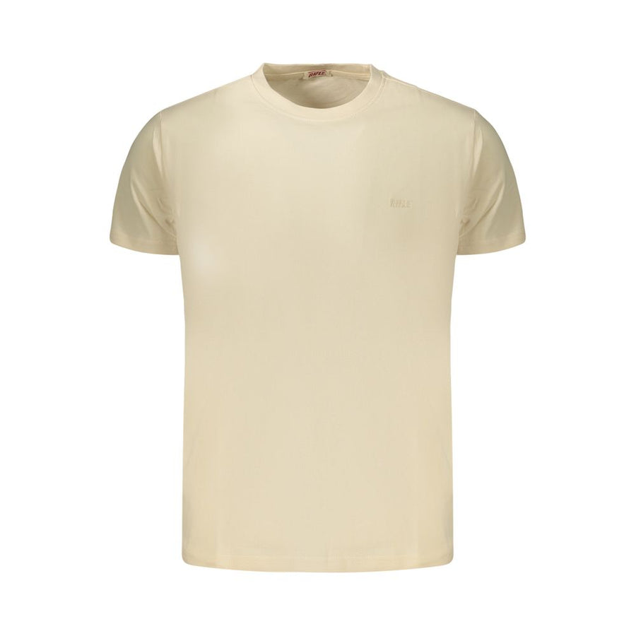 Rifle Beige Baumwoll-T-Shirt für Herren