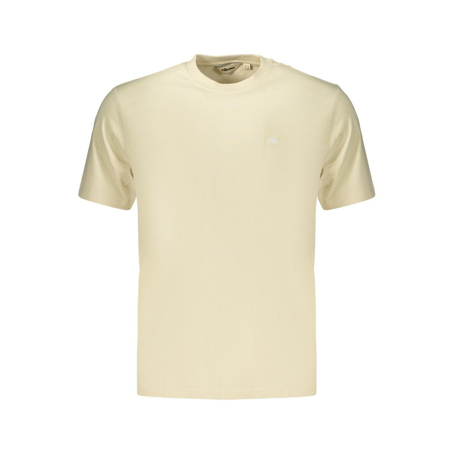 Ellesse Beigefarbenes T-Shirt aus Baumwolle