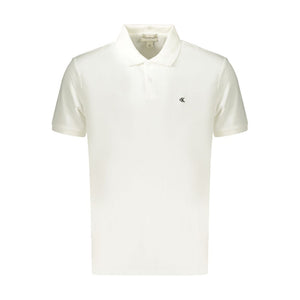 White Cotton Men's Polo Shirt