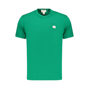 Calvin Klein Grünes Baumwoll-T-Shirt für Herren