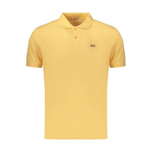 Rifle Herren-Poloshirt aus orangefarbener Baumwolle