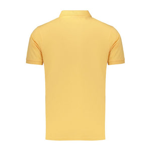 Rifle Herren-Poloshirt aus orangefarbener Baumwolle