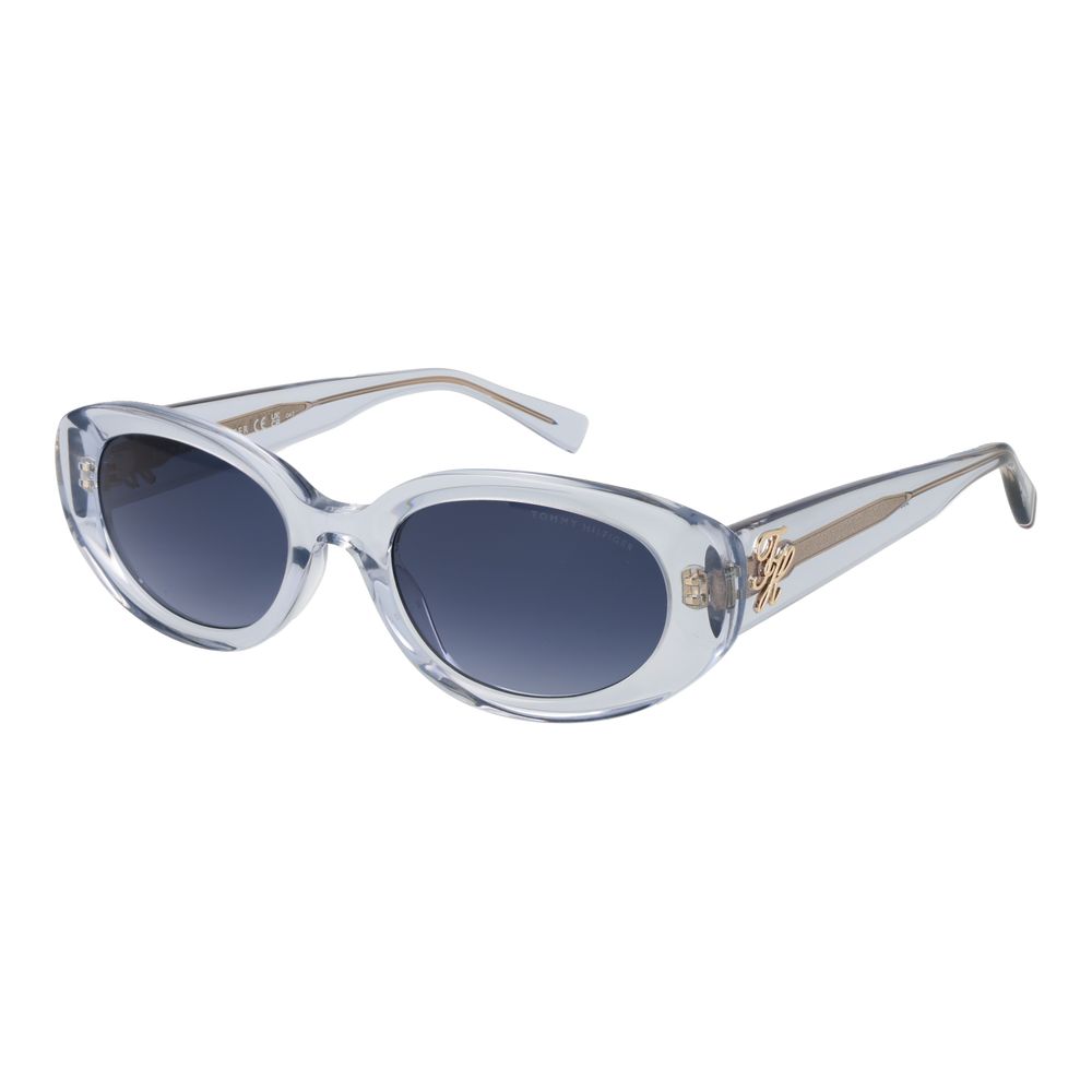 Tommy Hilfiger Blaue Sonnenbrille aus Acetat
