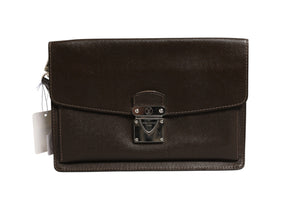 Louis Vuitton Belaia Clutch Taiga-Leder