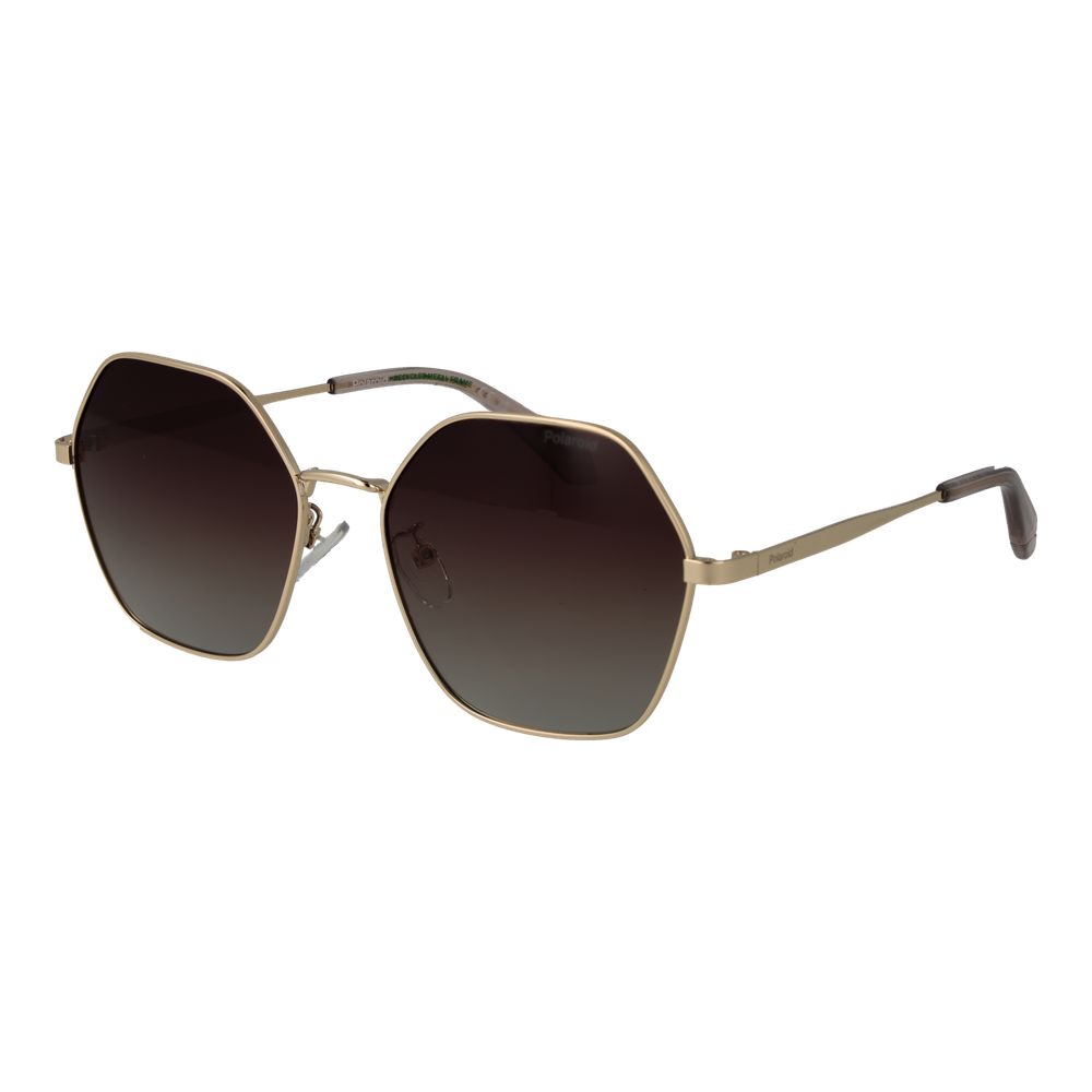 Polaroid Sonnenbrille aus Goldmetall