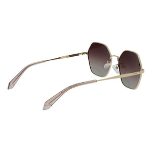 Polaroid Sonnenbrille aus Goldmetall