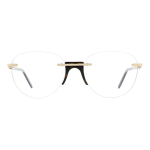 Andy Wolf Transparente Brille aus Acetat (Gestell)