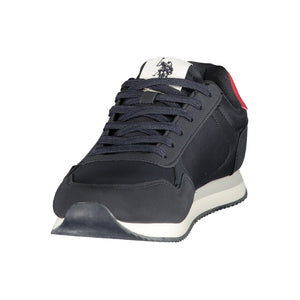 U.S. POLO ASSN. Blauer Sneaker aus Polyurethan für Herren