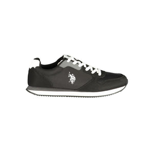 U.S. POLO ASSN. Schwarze Sportschuhe aus Polyester
