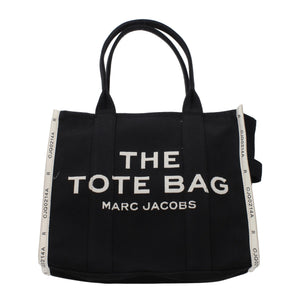 Marc Jacobs Schwarze Stoffhandtasche