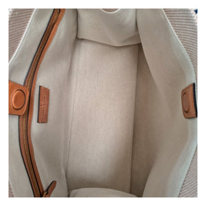 Valentino Garavani Beige Stoff-Handtasche