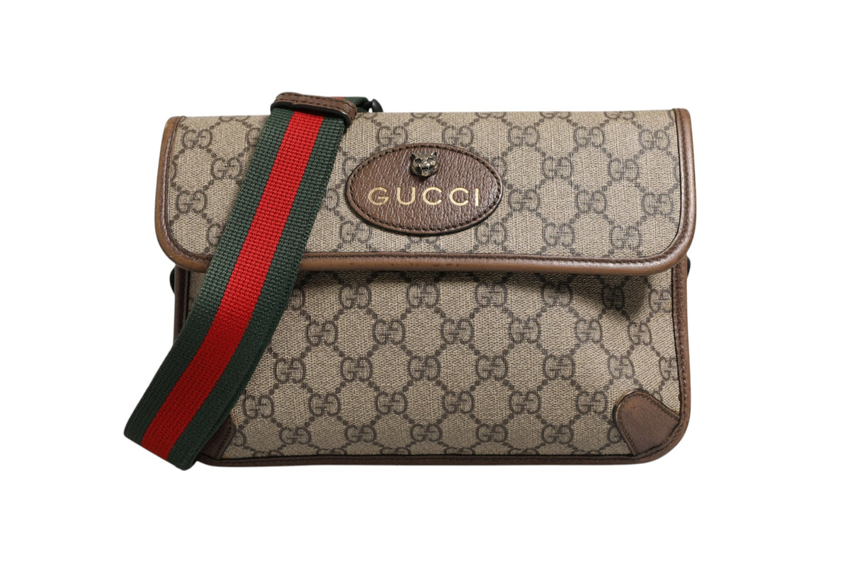 Gucci Supreme Neo Vintage Web Gürteltasche Crossbody Bag