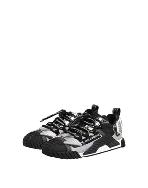 Dolce & Gabbana Multicolor Low Top NS1 Männer Turnschuhe Schuhe