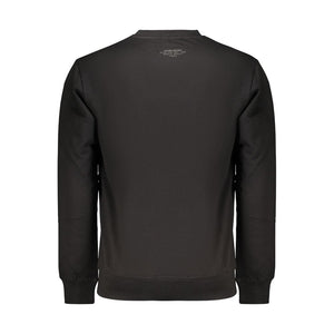 Coveri Moving Schwarzer Baumwoll-Sweatshirt