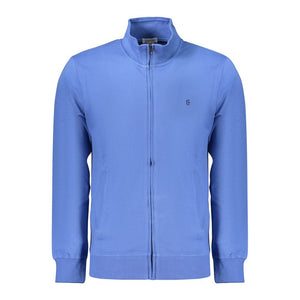 Coveri Moving Blaues Baumwoll-Sweatshirt für Herren
