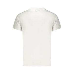 Bikkembergs Weißes Herren-T-Shirt aus Baumwolle
