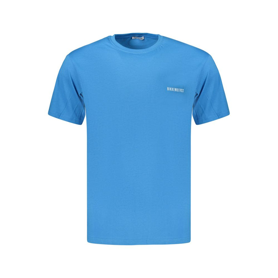 Bikkembergs Azzurro Baumwoll-T-Shirt für Herren