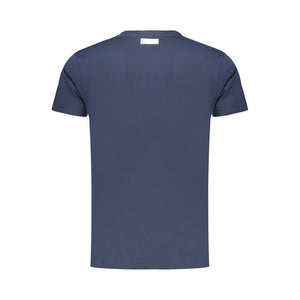 Bikkembergs Blu Baumwoll-T-Shirt für Herren