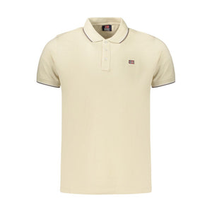Norway 1963 Beige Baumwoll-Poloshirt für Herren