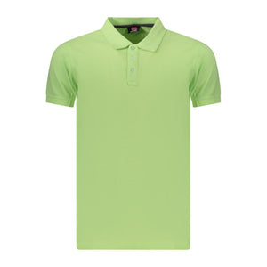 Norway 1963 Herren-Poloshirt Verde aus Baumwolle