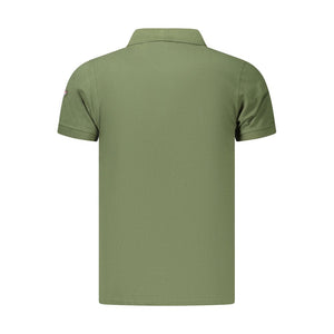 Norway 1963 Herren-Poloshirt Verde aus Baumwolle