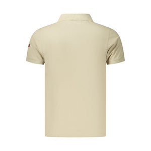 Norway 1963 Beige Baumwoll-Poloshirt für Herren