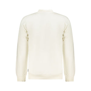 Fila Weißes Herren-Sweatshirt aus Baumwolle