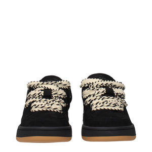 Barrow Schwarze Leder-Sneakers