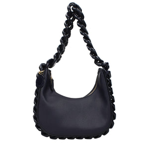 Stella McCartney Schultertasche aus blauem Leder