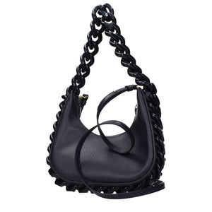 Stella McCartney Schultertasche aus blauem Leder