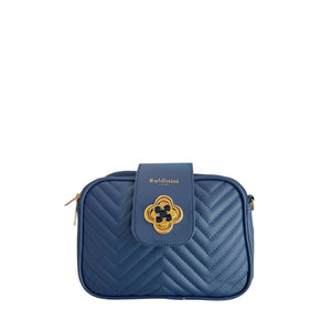 Baldinini Trend Damen-Umhängetasche aus blauem PU