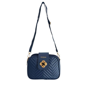 Baldinini Trend Damen-Umhängetasche aus blauem PU