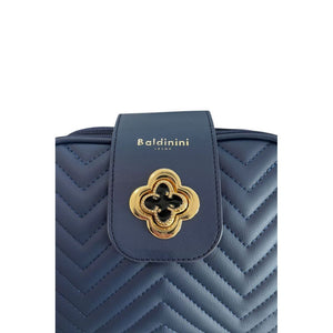Baldinini Trend Damen-Umhängetasche aus blauem PU