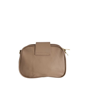 Baldinini Trend Beige PU Damen Umhängetasche