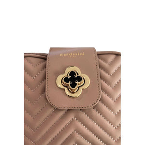 Baldinini Trend Beige PU Damen Umhängetasche