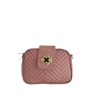 Baldinini Trend Pinke Damen-Umhängetasche aus PU