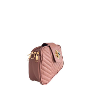 Baldinini Trend Pinke Damen-Umhängetasche aus PU