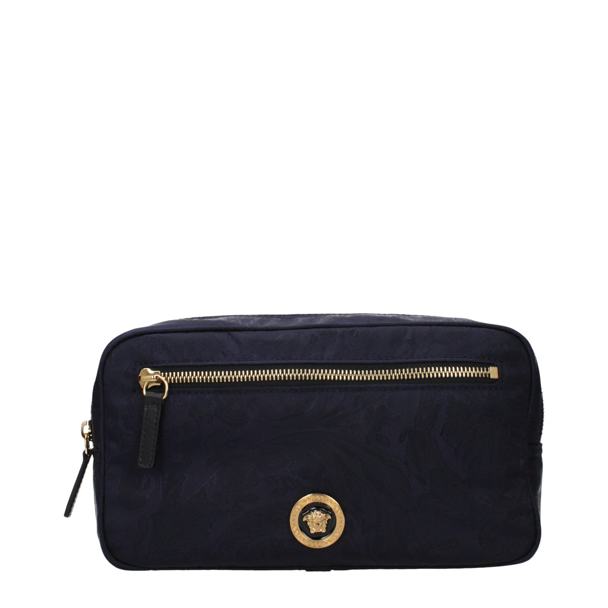 Versace Blauer Stoffrucksack