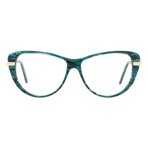 Andy Wolf Zweifarbige Metallbrille (Fassung)