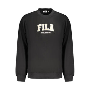 Fila Schwarzer Baumwoll-Sweatshirt