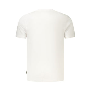 Fila Weißes Herren-T-Shirt aus Baumwolle