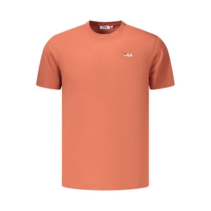 Fila Rotes Baumwoll-T-Shirt für Herren